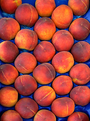 Image showing Bunch of peaches