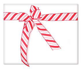 Image showing Candy Cane Present