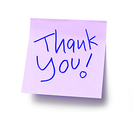 Image showing Thank you