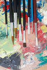 Image showing Paintbrushes