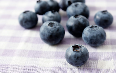 Image showing Blueberries