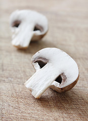 Image showing Brown mushrooms