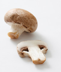 Image showing Brown mushrooms