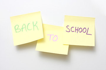 Image showing Back to school