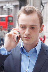 Image showing Man on phone