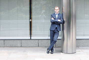 Image showing Confident businessman