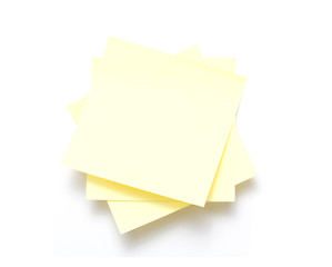 Image showing Yellow notes