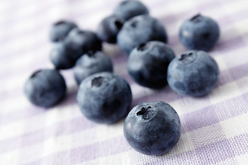 Image showing Blueberries