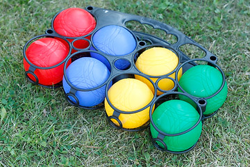 Image showing petanque