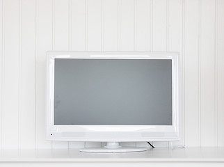 Image showing Stylish flat screen tv