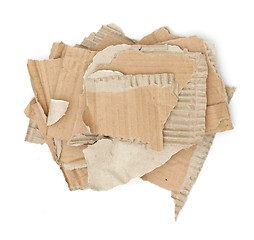 Image showing High res cardboard elements