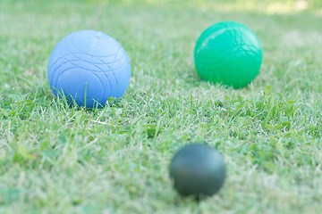 Image showing petanque