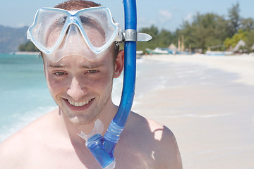 Image showing Snorkelling