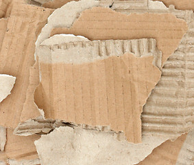 Image showing High res cardboard elements