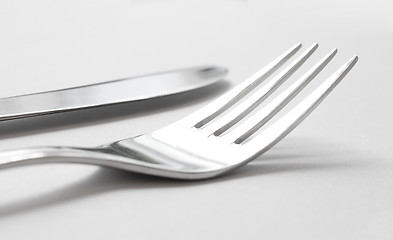 Image showing Artistic cutlery