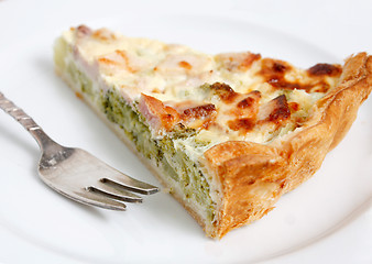 Image showing Vegetable quiche