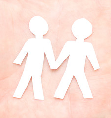 Image showing Gay couple