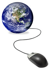 Image showing Connected to the world