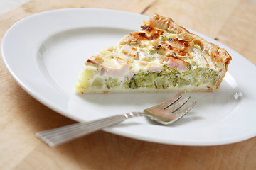 Image showing Vegetable quiche