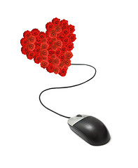 Image showing Online romance