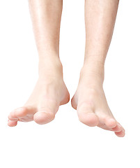 Image showing Male feet