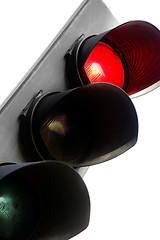 Image showing Red traffic light