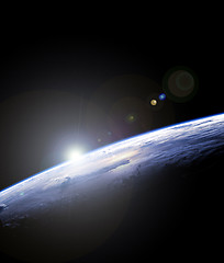 Image showing Earth from space