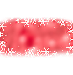 Image showing Crystal christmas background