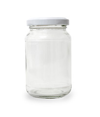 Image showing Glass jar