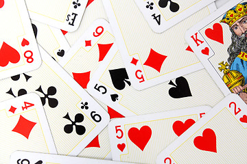Image showing Playing cards