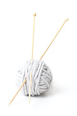 Image showing Yarn and sticks