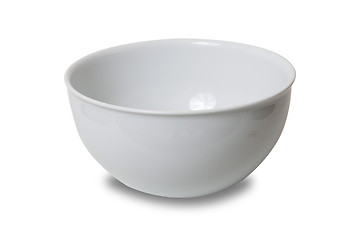 Image showing White bowl of china