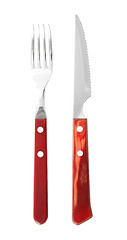 Image showing Fork and knife