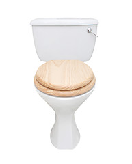 Image showing Toilet isolated on white