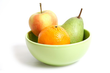 Image showing Bowl of fruit