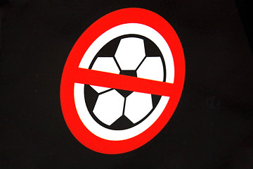 Image showing No football