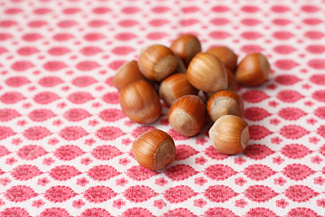 Image showing Hazelnuts