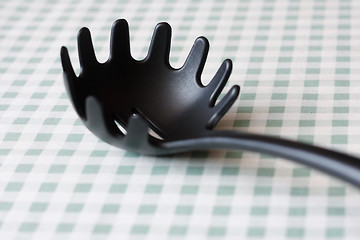 Image showing Pasta spoon