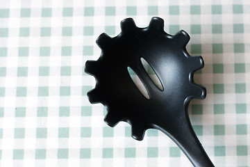 Image showing Pasta spoon