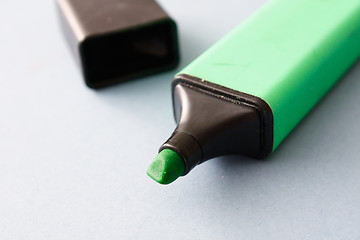 Image showing Green marker
