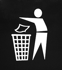Image showing Waste icon