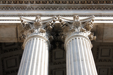 Image showing Pillars