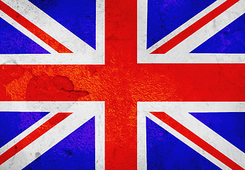 Image showing Old UK flag