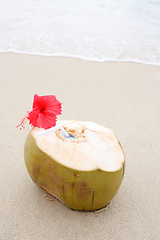 Image showing Coconut drink