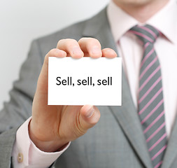 Image showing Sell