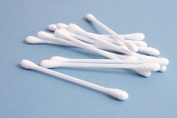 Image showing Cotton sticks