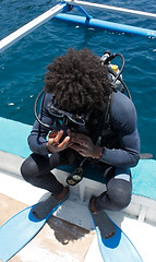 Image showing Diver