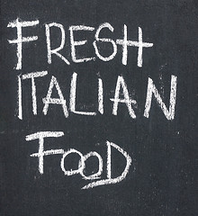 Image showing Italian food