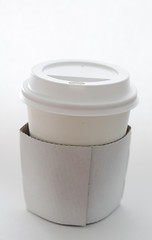 Image showing Disposable coffee cup
