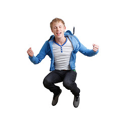 Image showing Happy teenager